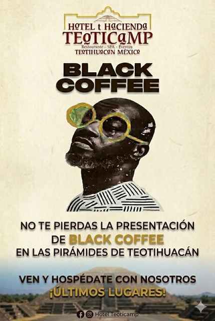 Promoción Black Coffee Teoticamp